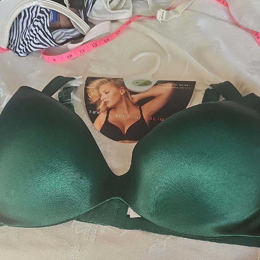 Green Push-Up Bra